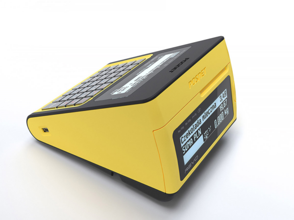 Kasa fiskalna Posnet Revo 15000 PLU kl. Mechaniczna żółta