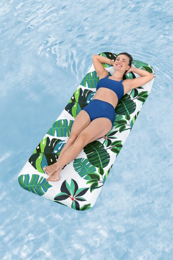 Bestway 43731 pływak basenowy i plażowy Wielobarwny Wzór PCW, Poliester Pływający materac