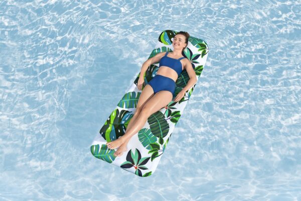 Bestway 43731 pływak basenowy i plażowy Wielobarwny Wzór PCW, Poliester Pływający materac