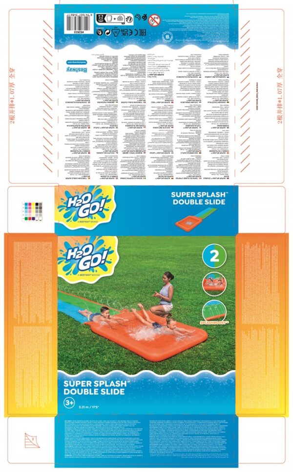 Wodna zjeżdżalnia Bestway Super Splash 531 cm